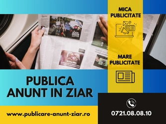 publica anunt ziar